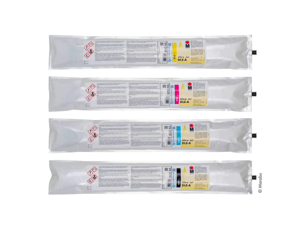 Краска UltraJet DLE-A 600ml bag